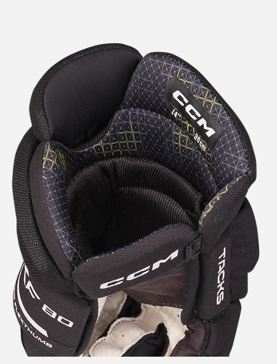 CCM Tacks XF80 Hockey Gloves Senior 2 CCM Tacks XF80 Hockey Gloves Senior - Image 2