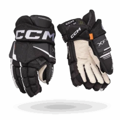 CCM Tacks XF PRO Hockey Gloves Senior 10 CCM Tacks XF PRO Hockey Gloves Senior -Crows Sports Hockey HGXFPRO SR BKWH 01