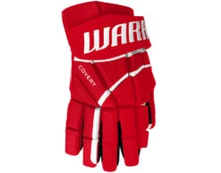 Warrior Covert QR6 Team Senior Hockey Gloves -Crows Sports Hockey Warrior Covert QR6 Team Hockey Glove red 1