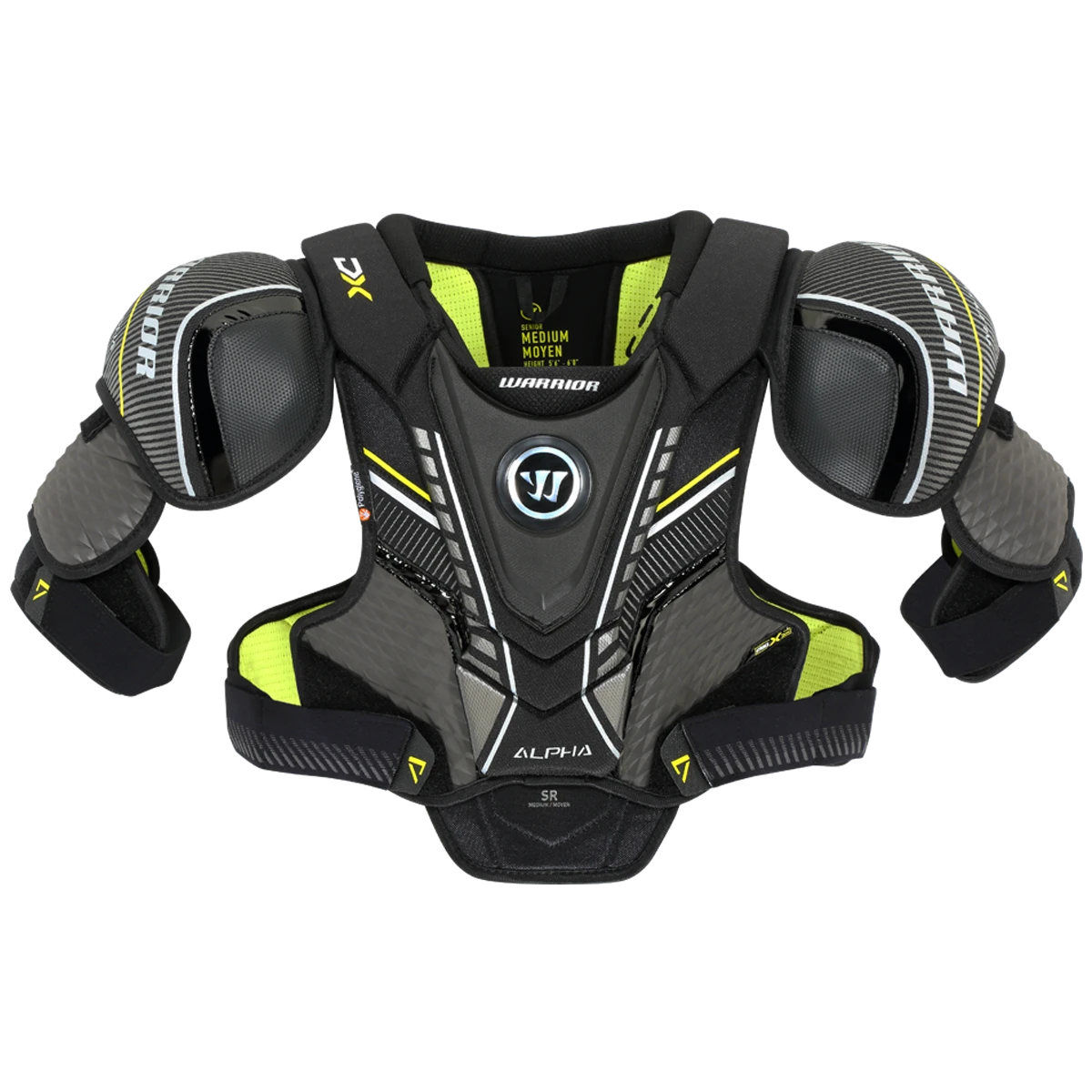 Warrior Alpha DX Shoulder Pads Senior 3 Warrior Alpha DX Shoulder Pads Senior - Image 3
